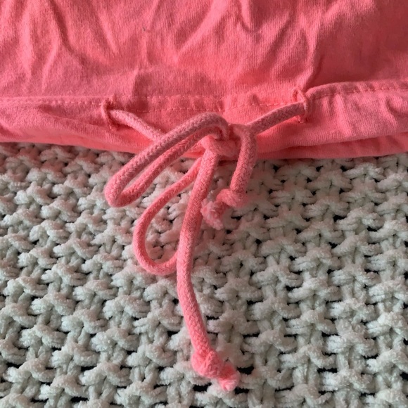 On Fire Woman’s Melanin Graphic Tee w/Drawstring Hem Peach-Orange/Pink; Size 3X - Picture 4 of 9